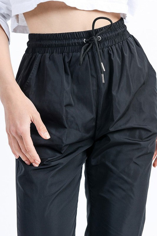 High Waist Drawstring Jogger