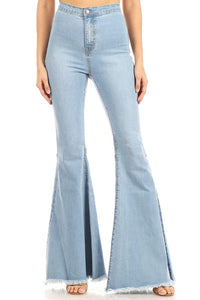 High Waisted Super Flare Jean