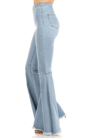 High Waisted Super Flare Jean