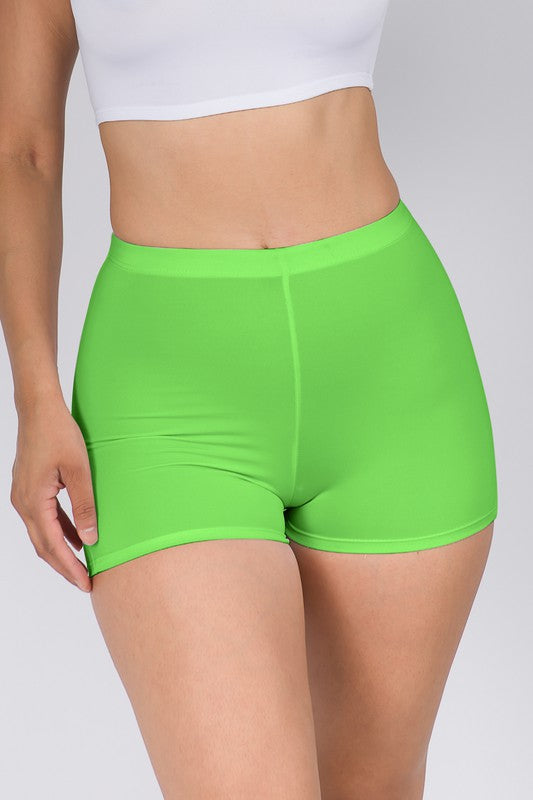 Neon Lime Shorts