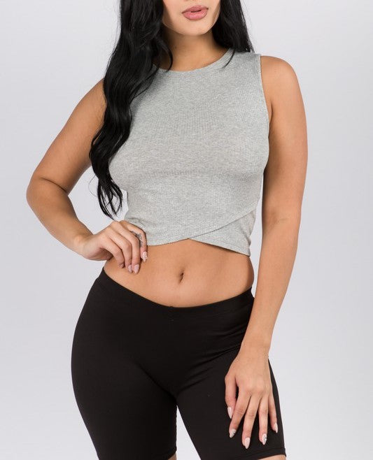 Rib Knit Crop Top