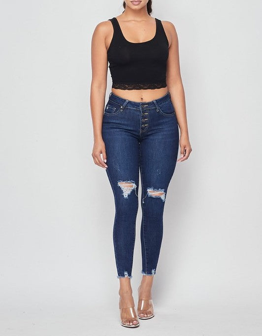 Dark Denim Skinny Jeans