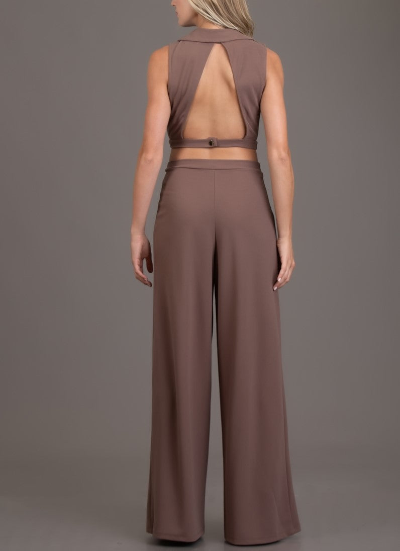 Wide Leg Pant Set