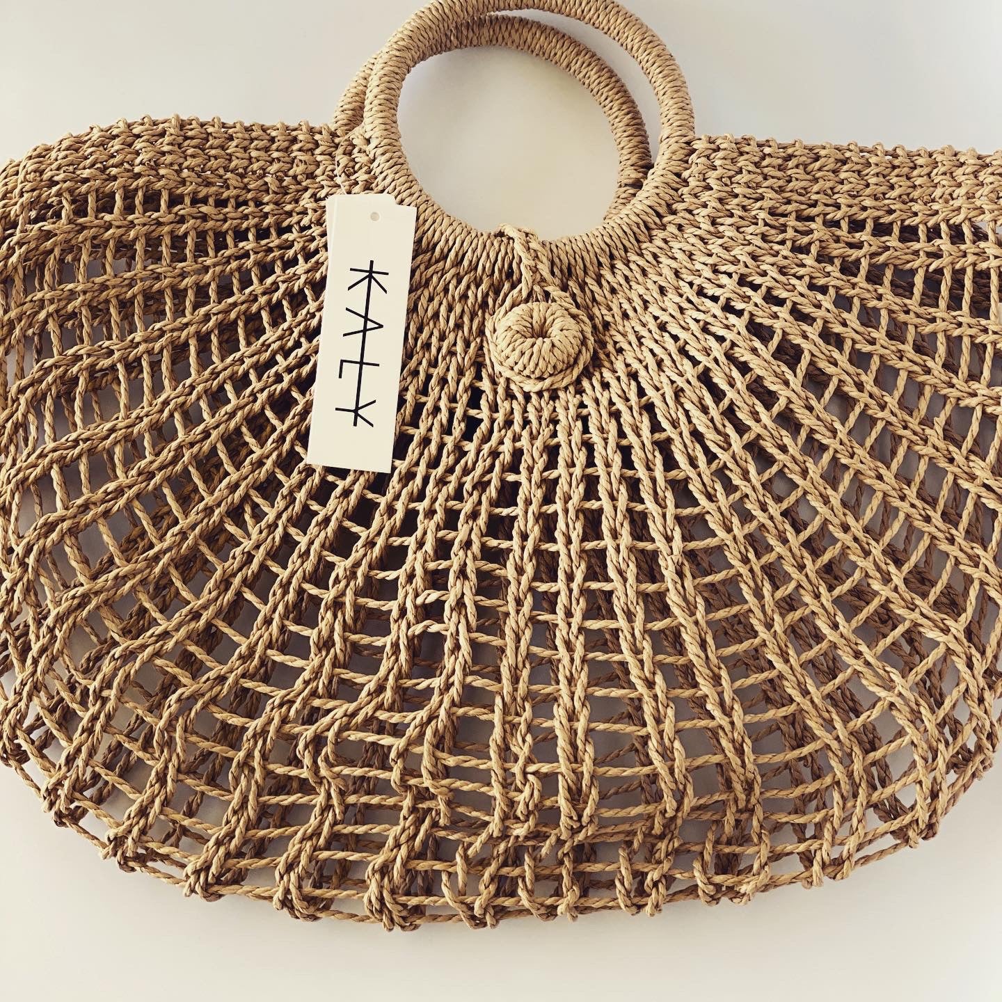 Woven Straw Bag