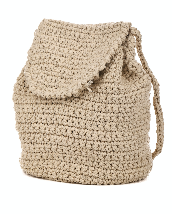 Crochet Knit Backpack