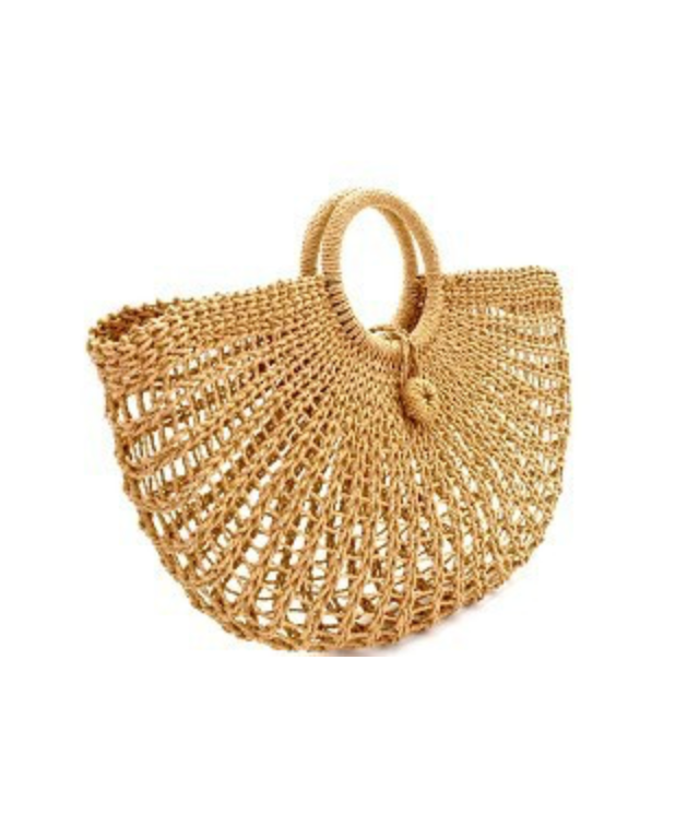 Woven Straw Bag