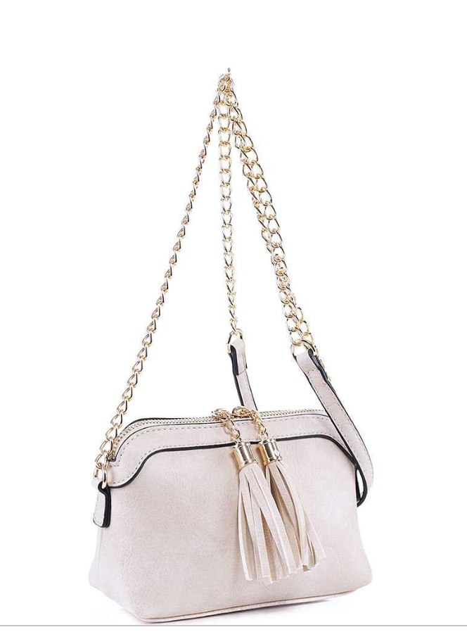 Chained Tassel Purse