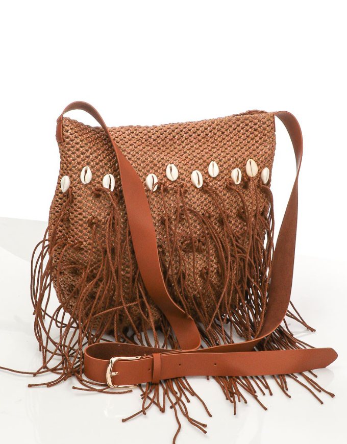 Boho Fringe Crossbody Bag