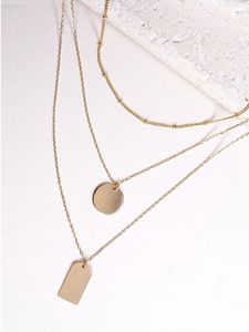 Dainty Layered Chain Necklace