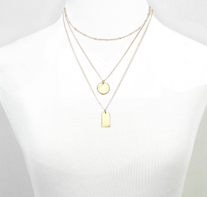 Dainty Layered Chain Necklace