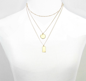 Dainty Layered Chain Necklace