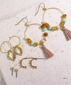 Tribal Trio Earring Set