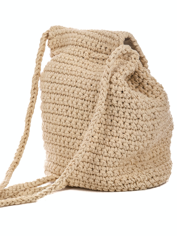 Crochet Knit Backpack