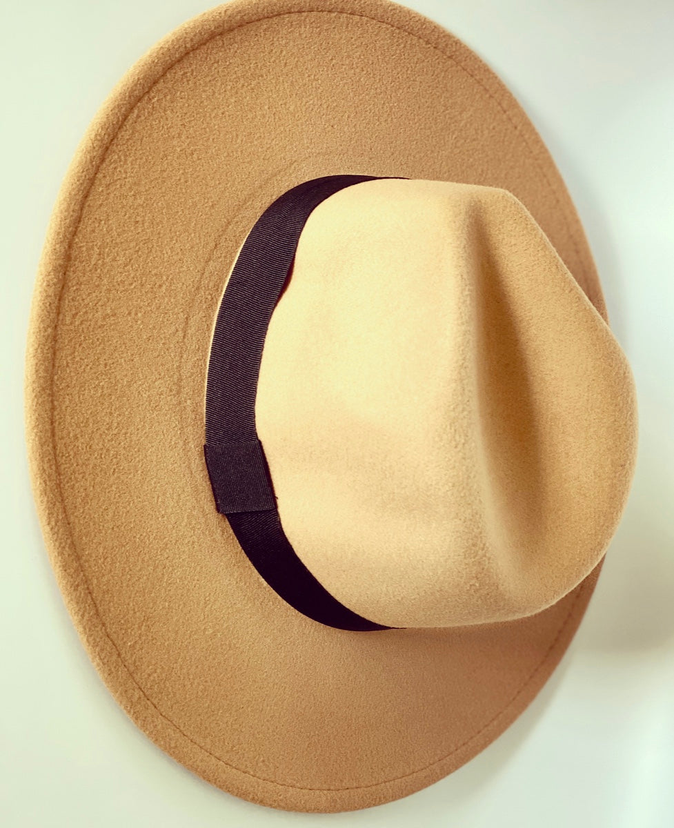 Wide Brim Boho Fedora