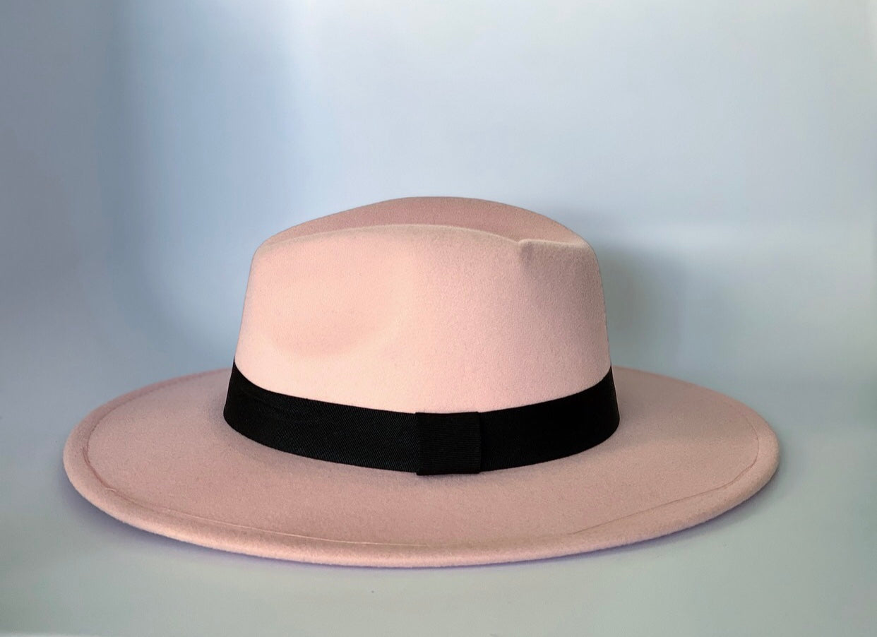 Wide Brim Boho Fedora